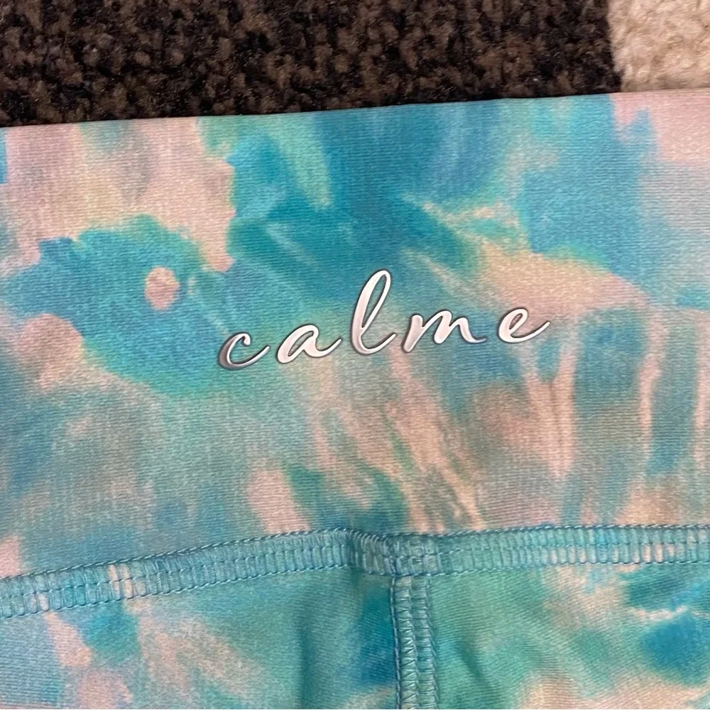 Calme by Johnny Was Aqua Keys Paddle Pant - NWT - Picture 6 of 8